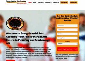 energymartialarts.com