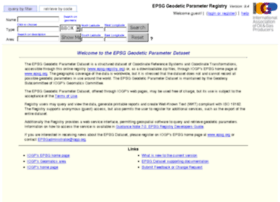 epsg-registry.org