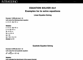 equationsolver.intemodino.com
