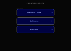 eriegolfclub.com