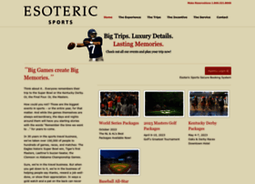 esotericsportstours.com