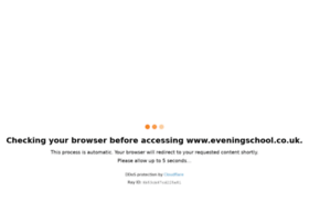 eveningschool.co.uk