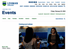 events.lehman.edu