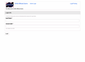 exam.ghsa.net