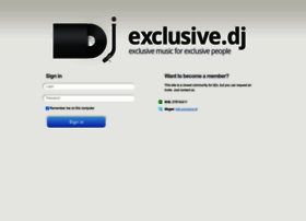 exclusive.dj