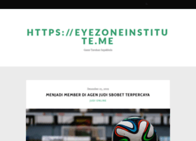 eyezoneinstitute.me