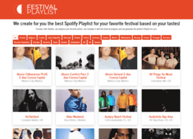 festivalplaylist.io