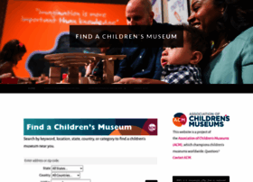 findachildrensmuseum.org