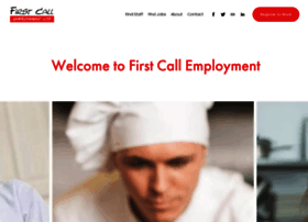 firstcallemployment.co.uk