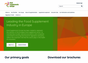 foodsupplementseurope.org
