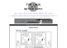 forlackofabettercomic.com