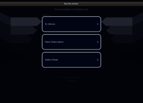 forum-elektromobilitaet.de