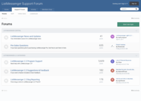 forum.listmessenger.com
