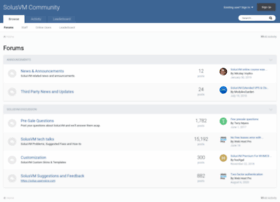forum.solusvm.com