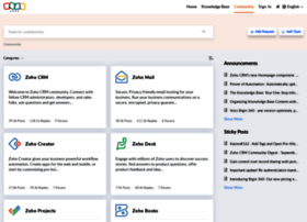 forums.zoho.com