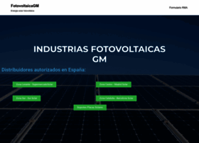 fotovoltaicagm.es