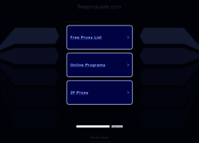 freeproxysite.com