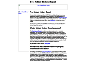 freevehiclehistoryreport.com