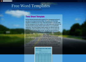 freewordtemplates.blogspot.com