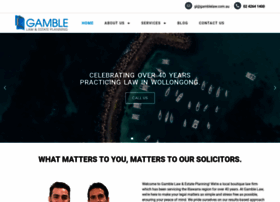 gamblelaw.com.au
