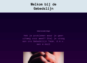 gebedslijn.nl