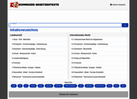 gesetze.ch