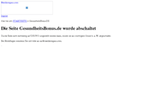 gesundheitsbonus.de