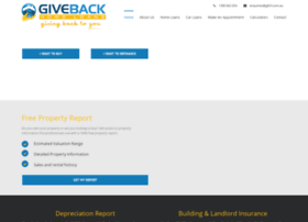 givebackhomeloans.com.au