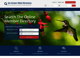 gogreenwebdirectory.com