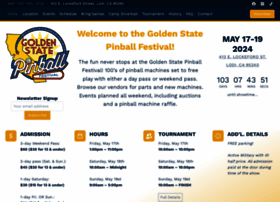 goldenstatepinball.org