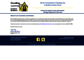 goodingconstruction.com