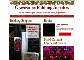 gravestonerubbingsupplies.com