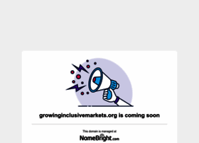 growinginclusivemarkets.org