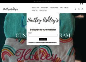 hadleyashleys.com