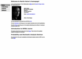 hairer.org