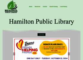 hamiltonlibrary.org