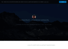 hanson.io