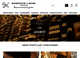 hardwickandsons.com