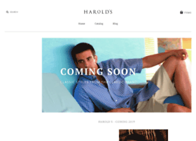 harolds.com