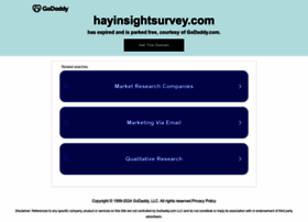 hayinsightsurvey.com