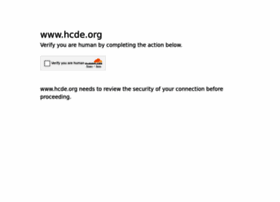 hcde.org