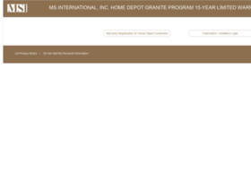 hdwarranty.msistone.com