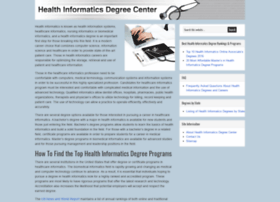 healthinformaticsdegrees.org