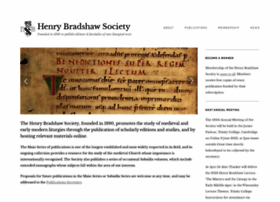 henrybradshawsociety.org