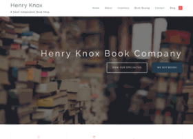 henryknoxbookcompany.com