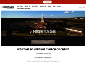 heritagechurchofchrist.org