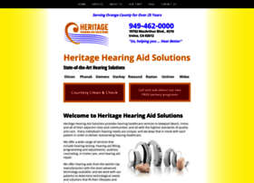 heritagehearingaidsolutions.com