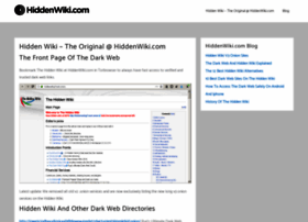 hiddenwiki.com