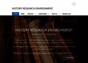 historyresearchenvironment.org