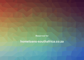 homeloans-southafrica.co.za